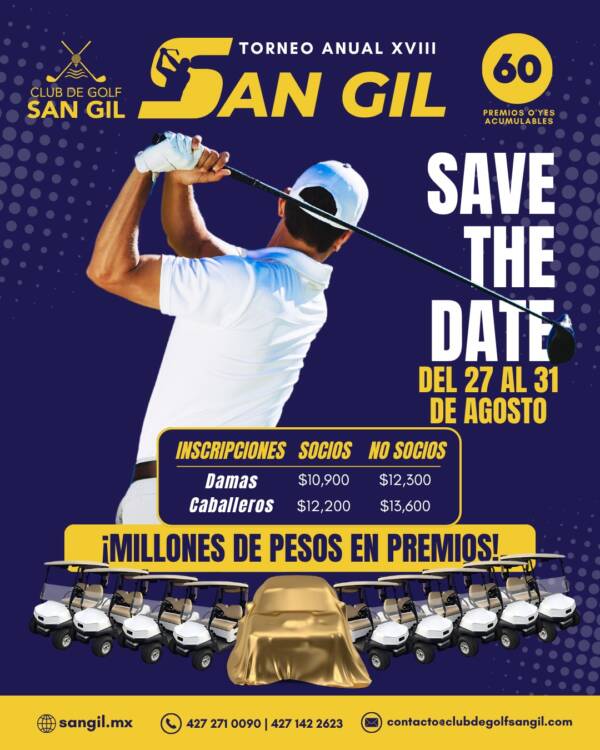Apartado Torneo Anual de Golf San Gil 2025